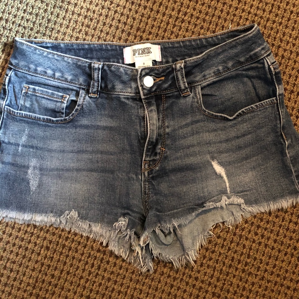 PINK, Victoria Secrets jean shorts